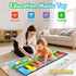 1-3, 1 2 7 7 10 FUCEORUY Piano Mat Musical Toys for Toddlers Sensory Learning Toy Floor Piano Playmat Toys for Year Old
