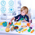 Meaicezli Set, Set, Playset Kids Play Kitchen Accessories Pretend Play Cooking Toys Kitchen Toys for Toddlers, Toy Pots