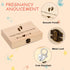 sweethomegift Pregnancy Announcement for Grandparent Husband, Pregnancy Test Keepsake Box, Baby Announcement Reveal