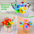 Toys Gifts for 2-6 Years Old, 156 PCS Insect Flower Garden Building Set, Educational Learning for Toddler Girls & Boys