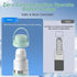 22oz 360 24 2pcs Portable Breast Milk Cooler Bottle - Capacity Breastmilk Chiller for Travel Mom, Cooling Keeps Milk