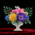 Set (1081PCS) Botanicals Flower Bouquet Building - Includes Hydrangeas, Snapdragons, Peonies & More, Artificial Flower