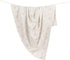 Crane Baby 100% Organic Cotton Bunny Single Baby Swaddle Wrap for Boys