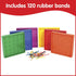 Set Set 6 3+ 5 5 Grid/12 edxeducation Double-Sided Geoboard | of with Rubber Bands | Ages | Math Resources, Fine Motor