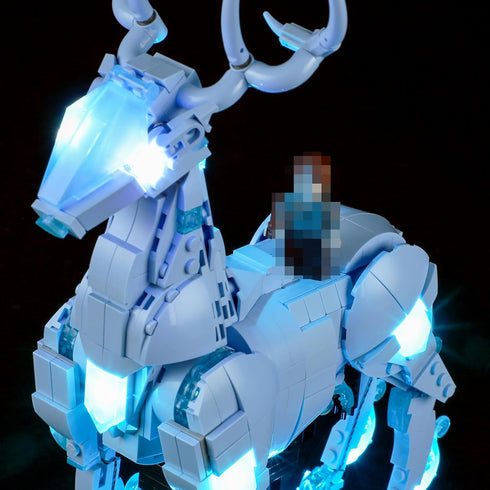 BRIKSMAX Led Lighting Kit for LEGO-76414 Expecto Patronum - Compatible with Lego Harry Potter Model