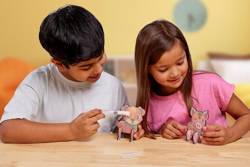 Magic Paint with Water, Mess Free Kids Painting Set, Craft Kit with All Supplies Included (Its My Nature)