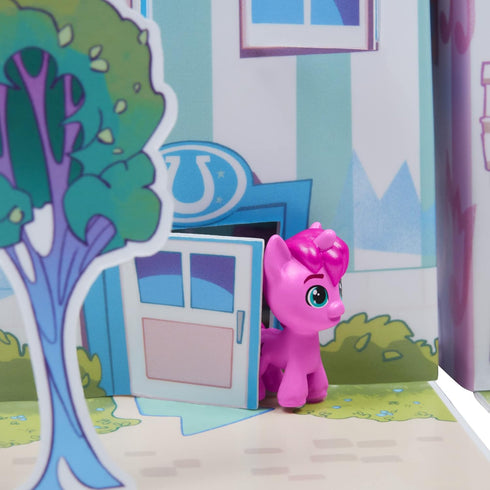 My Little Pony Mini World Magic Epic Crystal Brighthouse Toy - Buildable Playset with 5 Collectible Figures