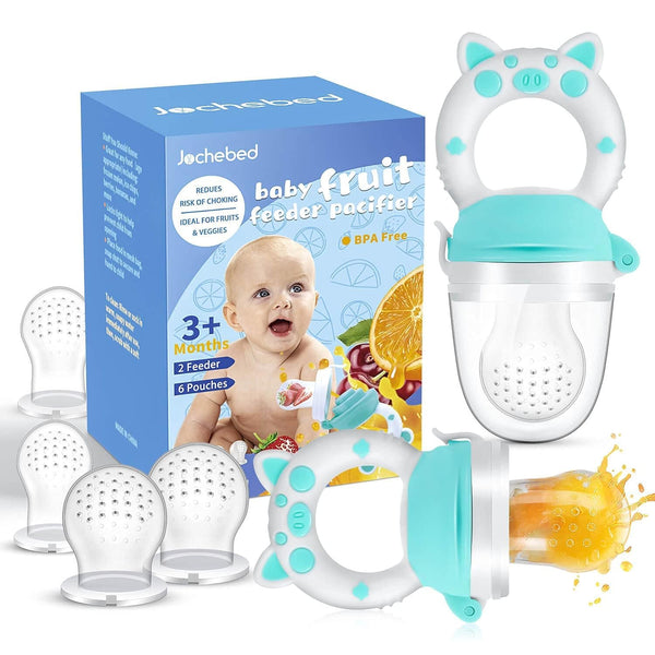 Baby Fruit Food Feeder Pacifier - Fresh Teething Pacifiers, Infant Fruit Teething