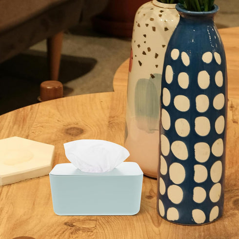 Non-Slip Silicone Wipe Holder with Lid for Easy Access