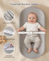 YACODAVO Baby Changing Pad with Vegan Leather Cover, Waterproof & Wipe-Clean Changing Pad for Toddler, Flat Foam Travel