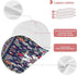 YETTASBIN Mexican Floral Muslin Baby Burp Cloth, Super Soft Absorbent Cotton Burp Rag Baby Bibs Feeding Cloth