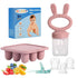WAJIAYON Baby Breastmilk Popsicle Molds & Baby Fruit Feeder (2 Pack), Baby