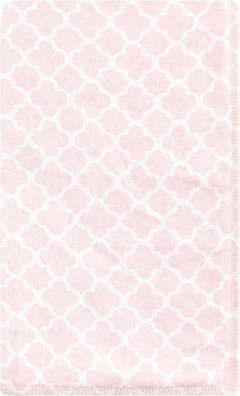 Hudson Baby Unisex Cotton Flannel Burp Cloths - Pastel Butterfly, One Size