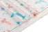 Bellasignoro Sets Newborn Swaddle with Headband Beanie and a Name Card Baby Snug Wrap Receiving Blanket for Baby Boys