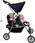 The New York Doll Collection First Twin Stroller - Cutest Heart Design Baby Strollers Great Toy Gift for Toddlers