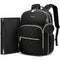 LOVEVOOK Diaper Bag Backpack, Quilted Baby Bag with Changing Pad & Pacifier