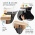 Hook On High Chair for Baby - Baby High Chair that Attaches to Table - Clip On High Chair to Table - Portable High