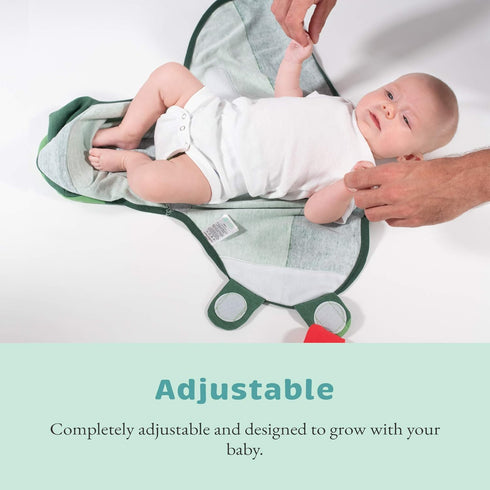0-3 3-6 Cuddle Club Swaddles for Newborns - Baby Swaddle Blanket for Boys & Girls - Adjustable Hook-and-Loop Cotton