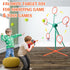 Kids Shooting Target for Nerf Gun Party - Outdoor Indoor Large Rotating Target Challenge, Shooting Game Practice for