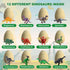 EARTH'SCODE Dinosaur Eggs, 12 Pcs Excavation Dig Kit, Dinosaur Toys for Kids, Party Gifts for Ages 6-12