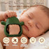 Baby Rattle Teething Toys Silicone Avocado Teething Mitten Sensory Toys for Grasping Chewing Sucking Hearing Needs-Baby