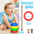 Berlune 36 Pack Toddlers Walking Ropes, Colorful Line and Safety Loops for Preschool, Detachable Transition Rope