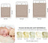 Generic 30x40 Inches, Cozy Flannel Fuzzy Toddler Blanket Soft Plush Baby Blanket with Striped Design, Lightweight Warm