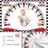 CSFOTO Racing Car Baby Monthly Milestone Blanket, Newborn Growth Record Prop for Baby Boy Photography, 60"x40"