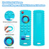 Baby Teething Toys, Food Grade Silicone Teether for Babies 3-18 Months, Fire Stick TV Remote Shape, BPA Free