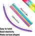 100Pcs 260 Metallic Long Balloons, Thickening Skinny Latex Twisting Balloons for Animals Modeling & Party Decorations