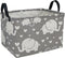 Rectangle Kids Gift Storage Basket - Organizer Box for Clothes, Laundry Hamper, Toys, Nursery Basket with Handles