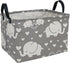 Rectangle Kids Gift Storage Basket - Organizer Box for Clothes, Laundry Hamper, Toys, Nursery Basket with Handles