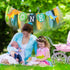 YOUAME 1st Dinosaurs One Birthday High Chair Banner Dinosaurs TuTu First Bday Party Decorations, High Chair Decor, Boy