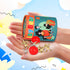 10 2 Jacks Game with Ball, Retro Vintage Jax Game for Kids and Adults, Classic Board Games with Metal Jacks & Red