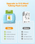 2+, 510 Airbition Bilingual Spanish and English Talking Flash Cards for Ages Pocket Speech Therapy Tools with Words