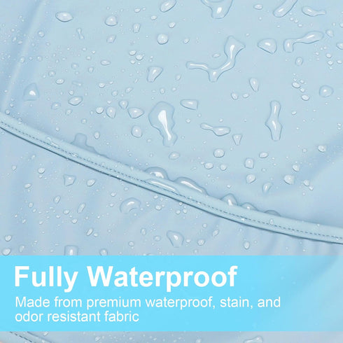 Accmor Full Sleeve Waterproof Baby Bib for Toddlers - Machine Washable Smock