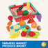 2+ Battat Play Food Toy for Kids Cooking Chef Role Play Toys Pretend Farmers Market Produce Basket Toddler Pretend