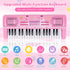 37 Kids Keyboard Piano, Keys Keyboard Electric Digital Piano, Early Learning Educational Musical Toys Piano for Kids