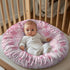 Wiryuouvt Cherry Blossom Nursing Pillow Cover Womens Breastfeeding Pillow Cover for Baby Snug Fits Newborn Nursing