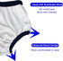 Swimmers AQX Reusable Adult Swim Diapers Special Needs, Washable Cloth Diapers Leakproof, Nappy Trunks Pull Ups