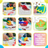 Clay and Play Dough Tools Six Piece Set, Ages 3 & Up DIMROM (47pcs)