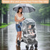 Eiszhjk Stroller Rain Cover Compatible with Graco - Waterproof Stroller Rain Cover, Windproof Travel Weather Shield
