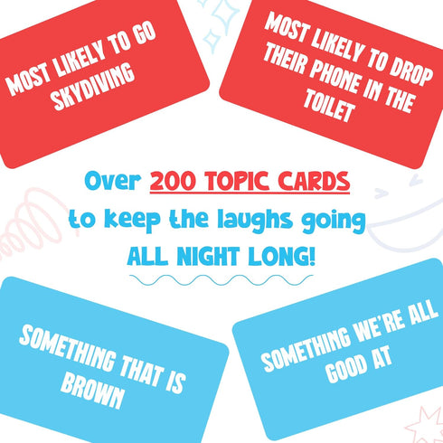 Runs in The Family - Fun Board Games for Family Night, Think Like Your Family Would, Games for Kids & Adults