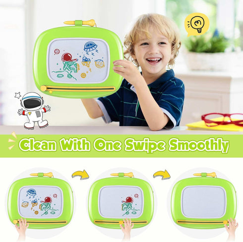 1 2 3 Smasiagon Toddler Girl Boy Toys,Magnetic Drawing Board for Toddlers,Early Learning Doodle Board Writing Painting