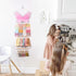 POVETIRE Bow Holder for Girls, Hair Accessories Organizer, Wall Hanging Storage for Nursery Toddler Room