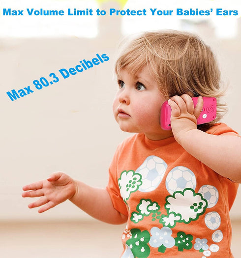 HOLA Toys for 1 Year Old Girl Gifts Baby Cell Phone, Baby Toys 12-18 Months Baby Phone Toy Lights Music Play Kids Phone for Toddlers Baby Girl Toys for 1 + Year Old Girl1 Year Old Girl Birthday Gift