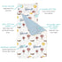 Cozy JumpOff Jo Extra Long Nap Mat for Kids - Kids Rest Mat with Removable Pillow and Ultra Soft Blanket for Preschool