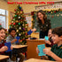 Pup Go 4 3+, (11x8x9cm) Travel Size in a Row Game for Kids Ages Christmas Stocking Stuffers Gifts for Boys Girls Teens