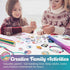 Girls Jewelry Making Kit, Best Crafting Set with Glass Beads & Charms for Necklaces & Bracelets