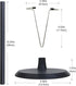 ZITA ELEMENT 2 Pcs Adjustable Doll Stand Holders Base for 14 Inch - 18 Inch Doll Accessories – Black.